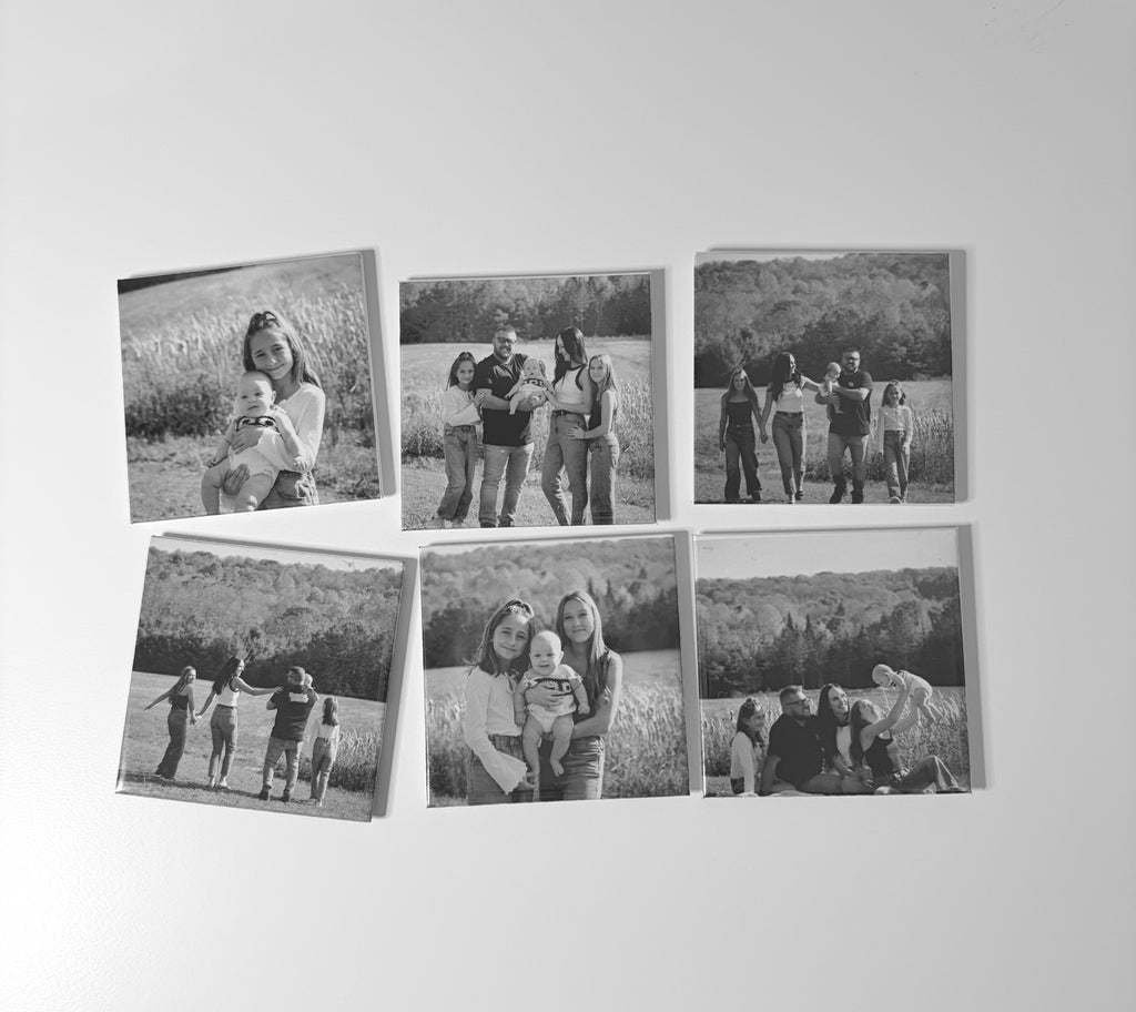 Ensemble de 6 aimants personnalisées