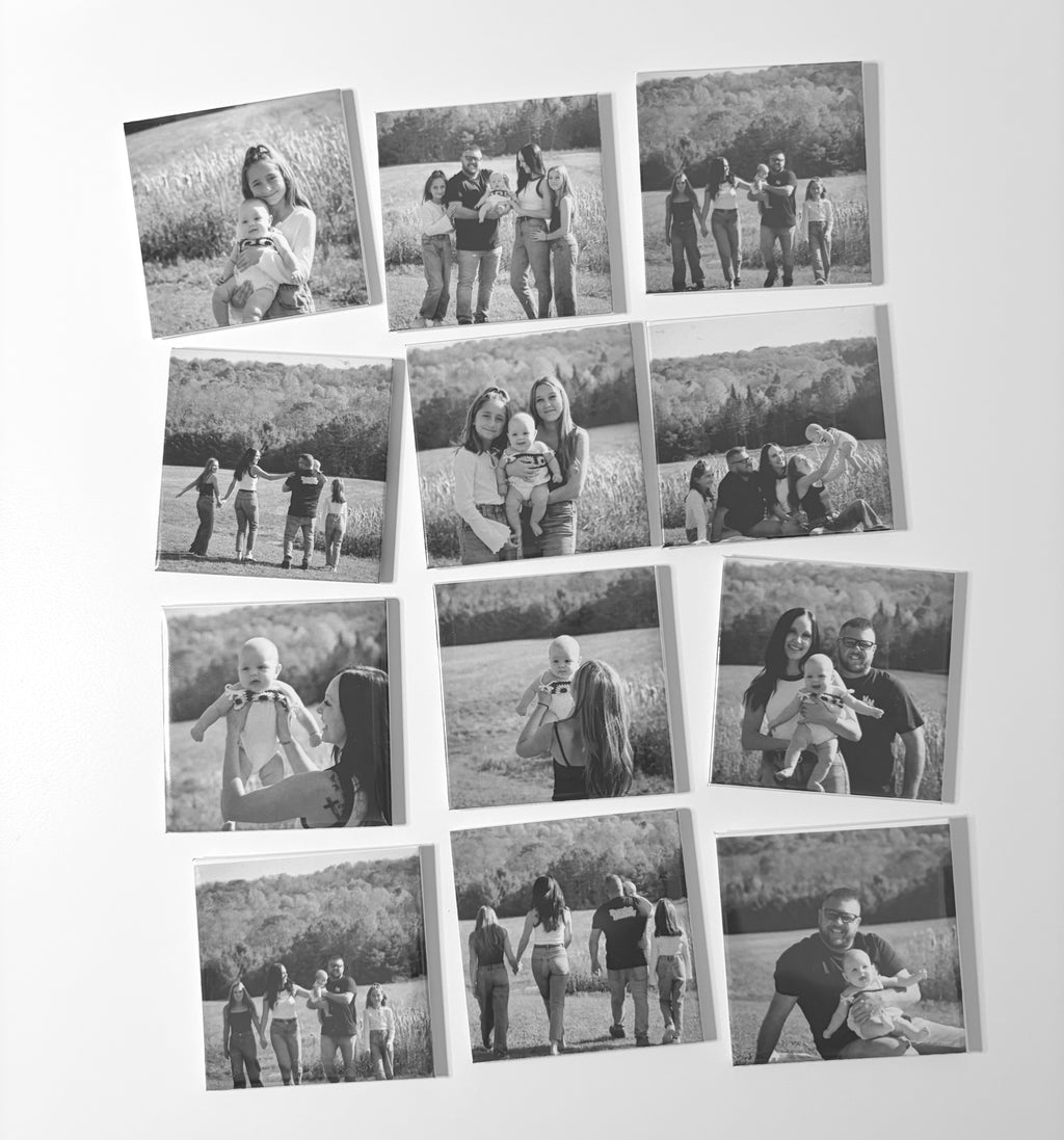 Ensemble de 12 aimants personnalisées